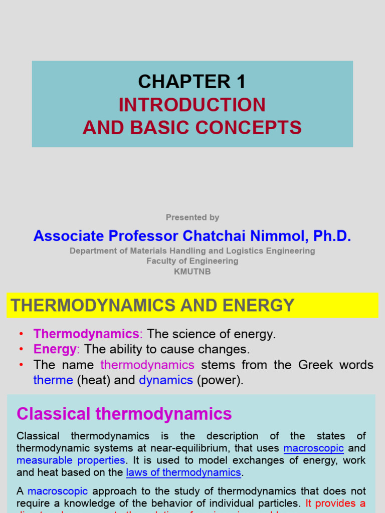 Thermodynamics: Concepts and Applications | PDF | Temperature | Pressure