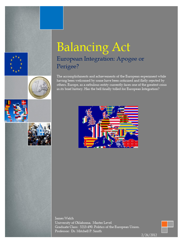 European Integration: Crisis and Challenges | PDF | European Union ...