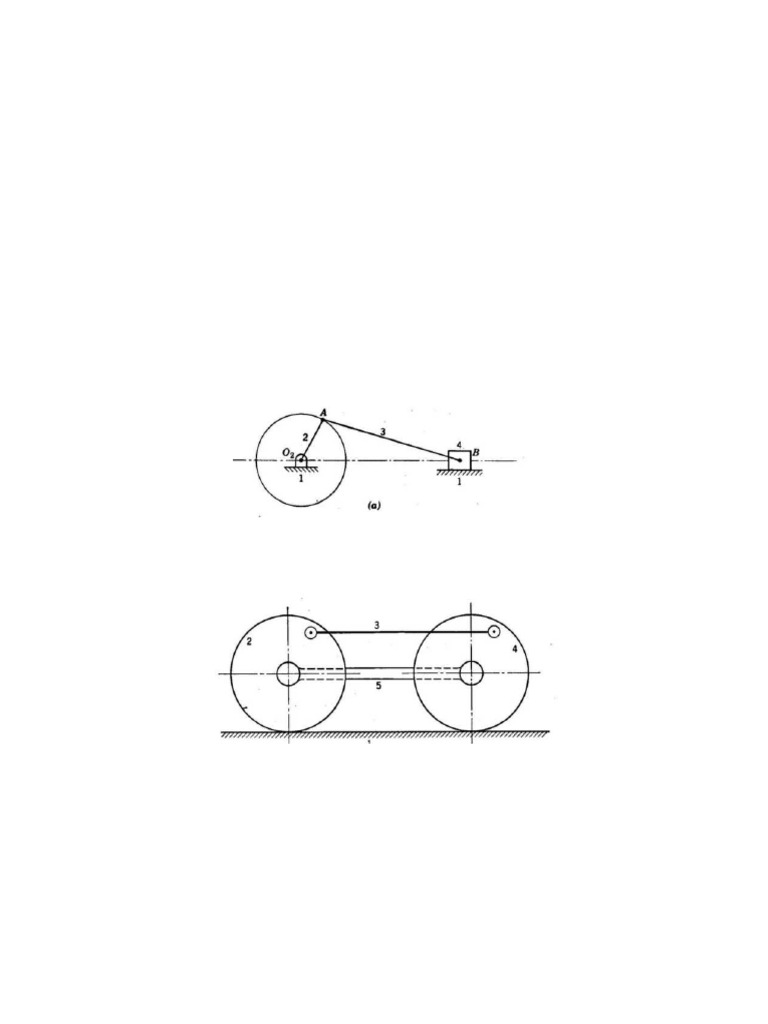 Kinematics of Machines (ME44) : Chapter - I Mechanics: Kinematics | PDF ...