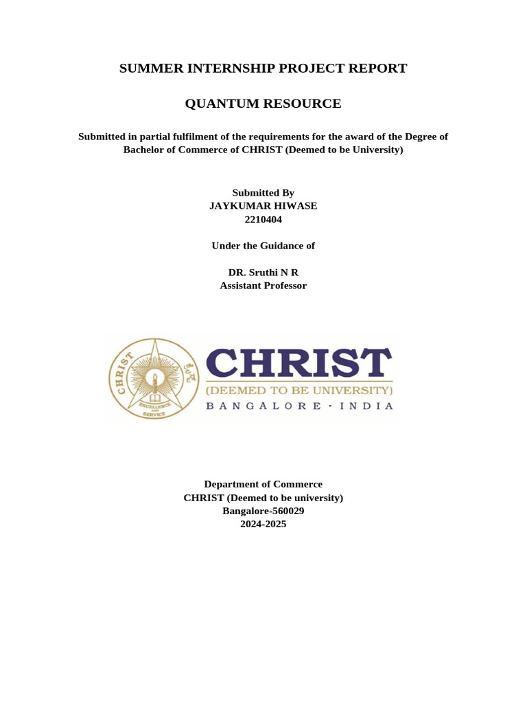 Sip Final Draft 1 | PDF | Bonds (Finance) | Debenture