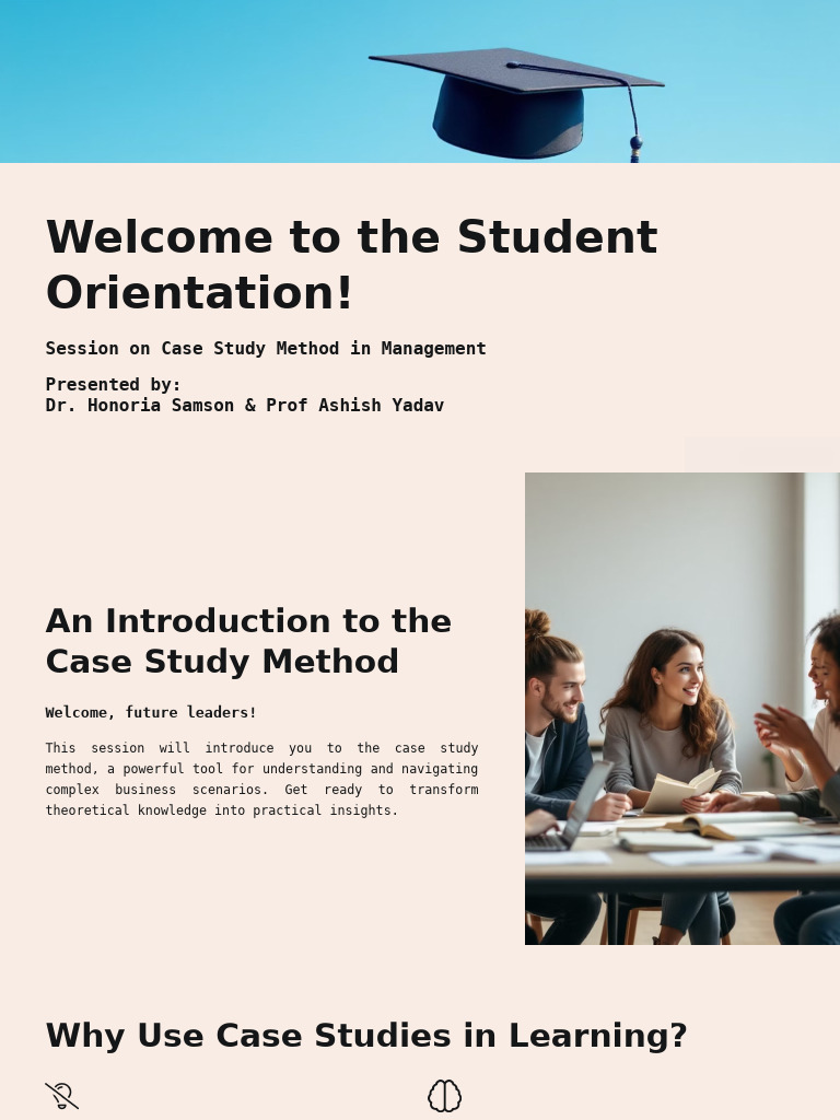 Case Study Method in Management Orientation | PDF | Brainstorming ...