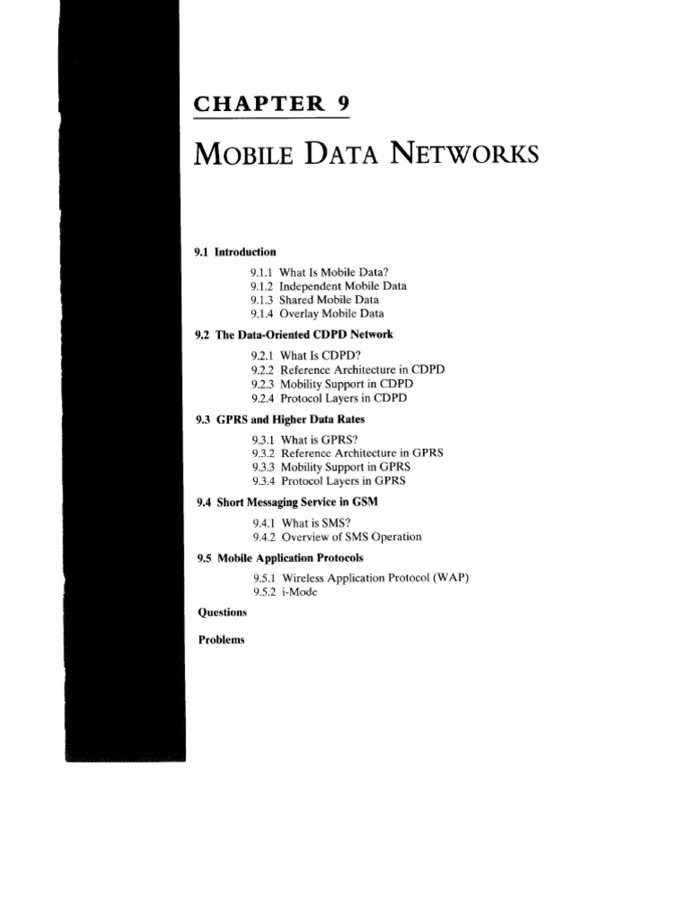 Mobile Data Network | PDF