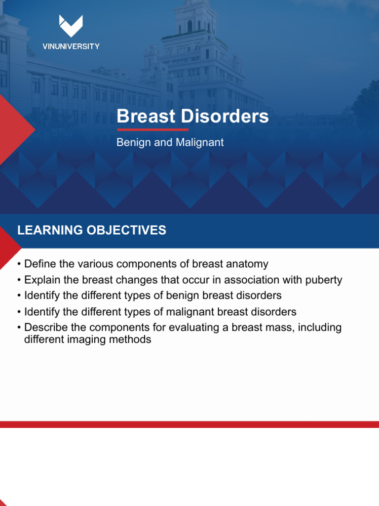 Breast Disorders: Benign and Malignant Overview | PDF | Breast ...