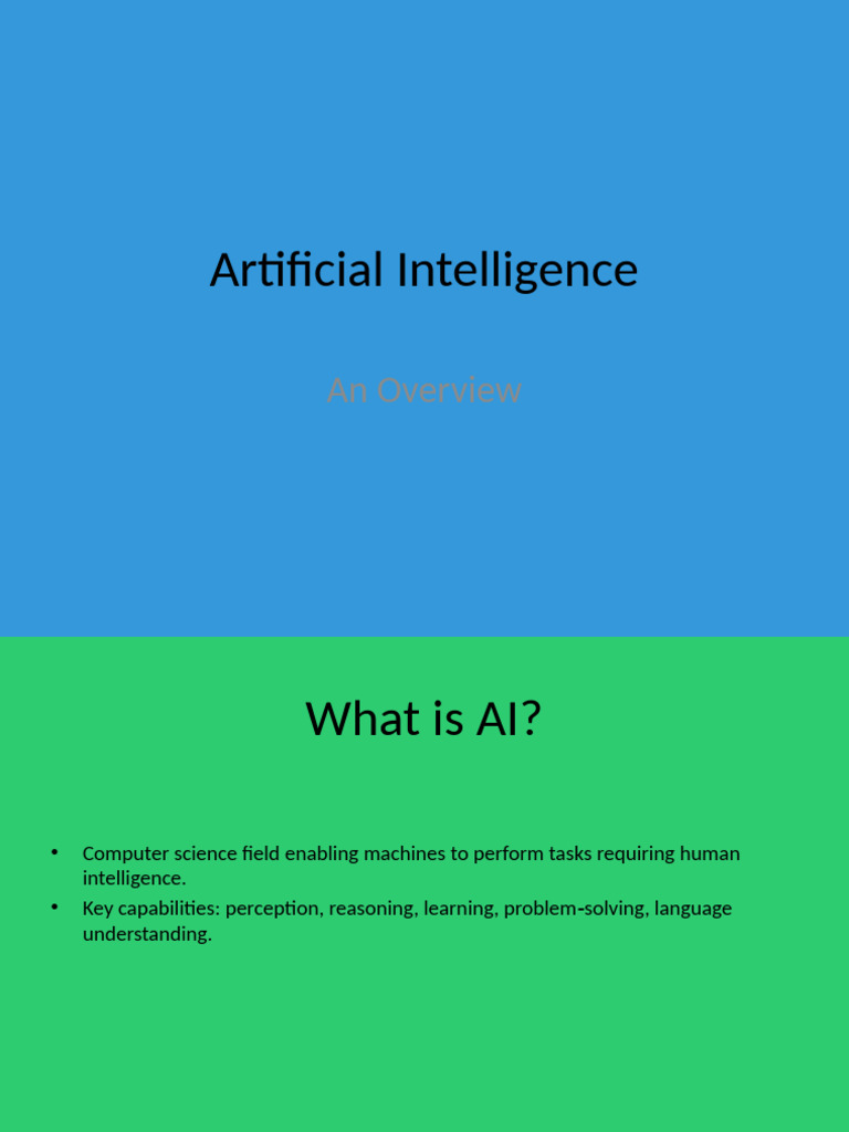Ai Presentation | PDF