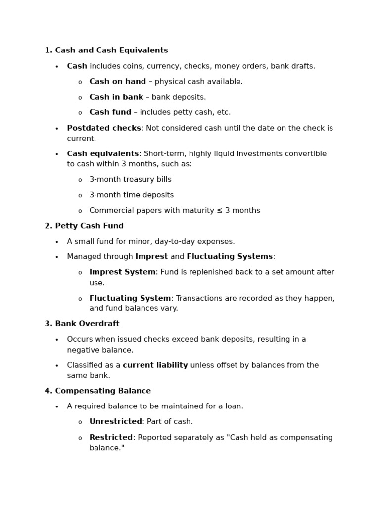 Understanding Cash Management Basics | PDF