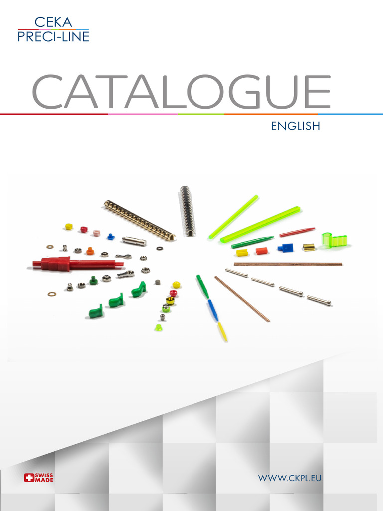 CEKA Attachment Catalogue Overview | PDF | Fixation (Histology ...