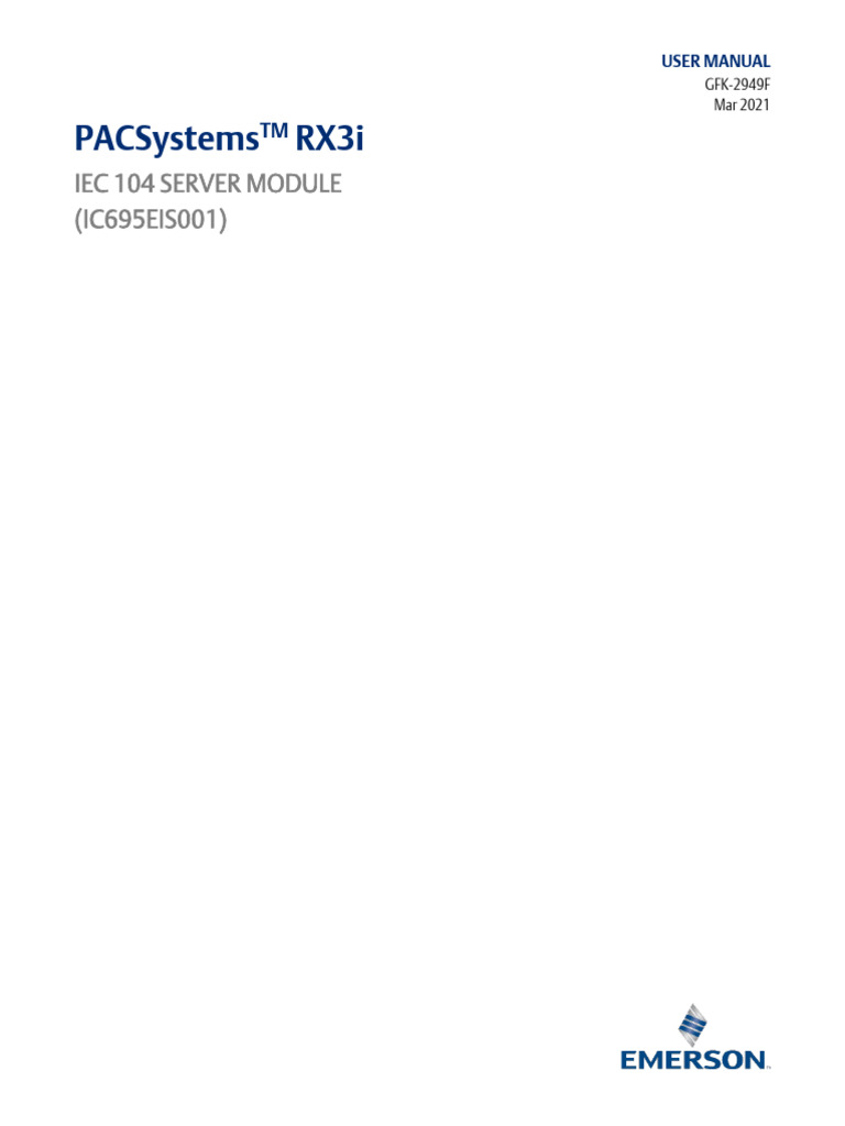 RX3i IEC 104 Server Module Manual | PDF | Computer Network | Internet ...