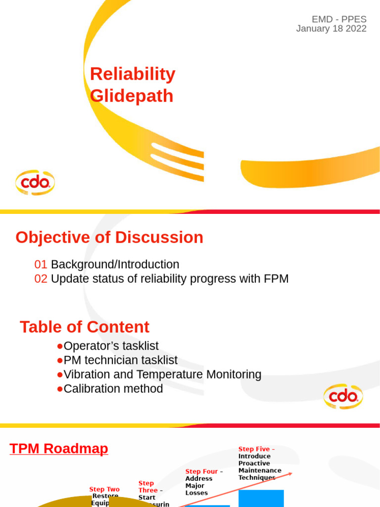 EMD Reliability and Maintenance Strategies | PDF | Systems Thinking ...