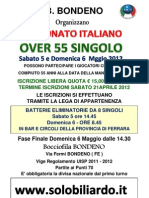 21) Loc. Campionato Italiano Over 55 Singolo (Bondeno-fe) 06-Maggio-2012