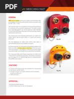 Breeching Inlet Cabinet Specifications | PDF | Valve | Building Materials
