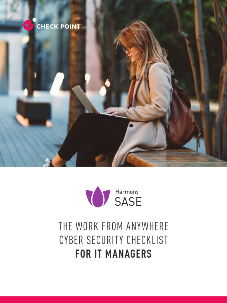 Cybersecurity Checklist for Remote Work | PDF | Computer Security ...