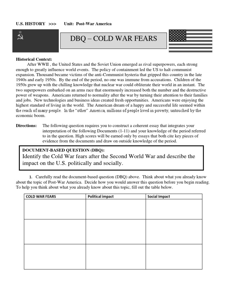 The geography of the cold war: what was containment essay picture