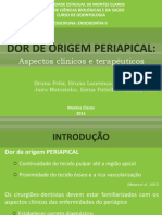 Aspectos clínicos e tratamento de periodontites apicais