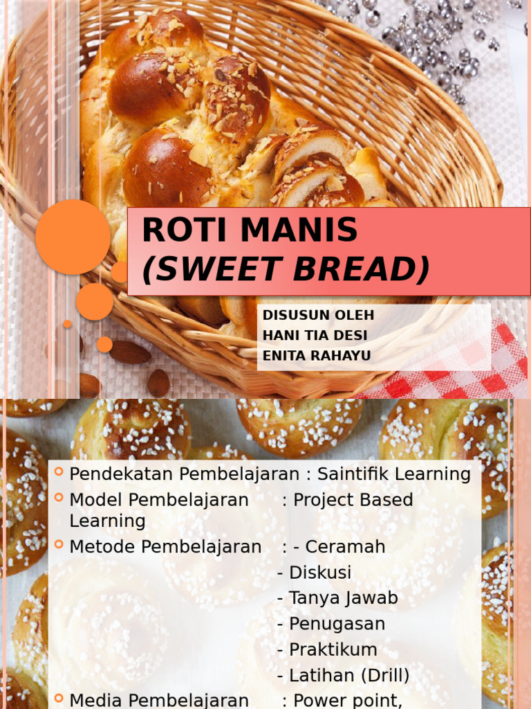 Panduan Pembuatan Roti Manis | PDF
