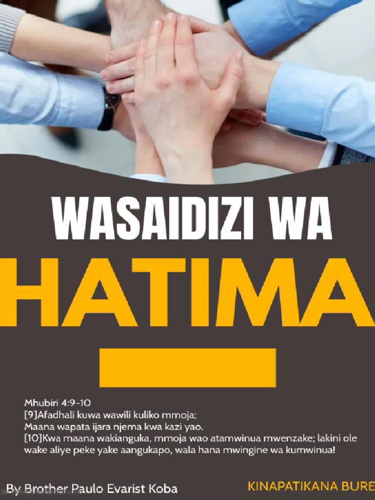 Wasaidizi Wa Hatima | PDF