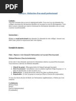 Exemples de notes de service et d'information | PDF | Informatique ...