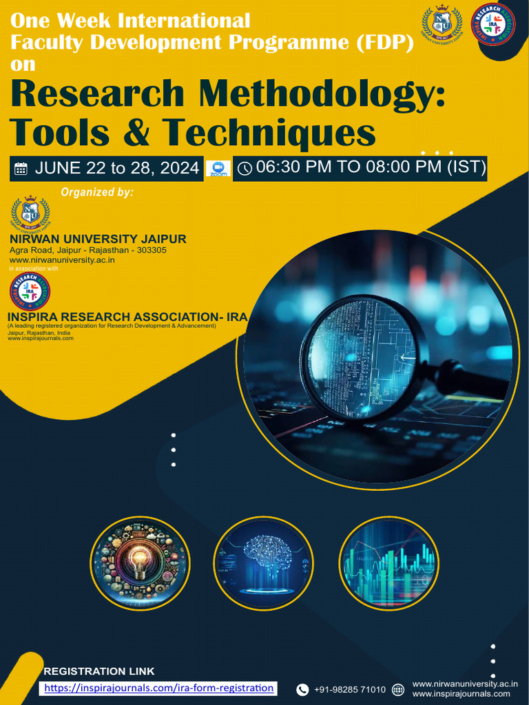 International FDP on Research Methodology | PDF | Sustainability | Science