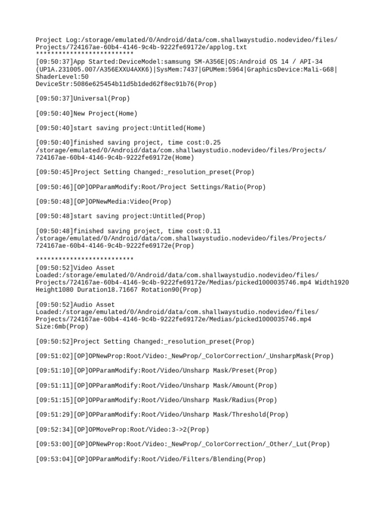 Applog | PDF | Computer File | Android (Operating System)