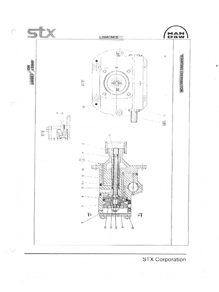Starting Air Distributor | PDF