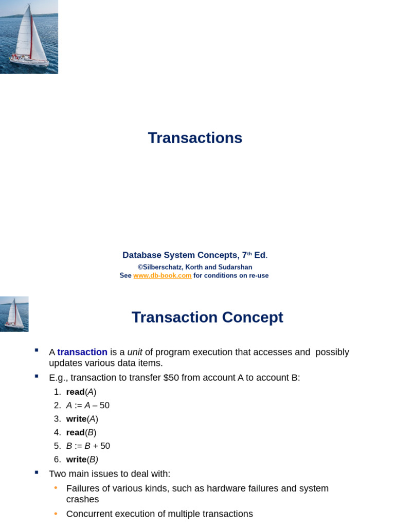 Understanding Database Transactions and ACID | PDF | Database ...