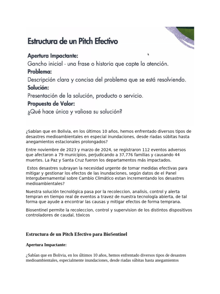 BioSentinel: Monitoreo Ambiental Efectivo | PDF | Biodiversidad ...
