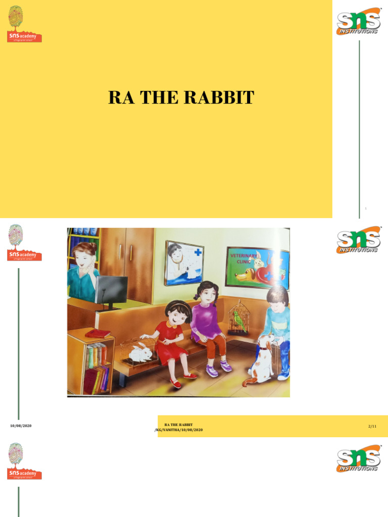 Ra the Rabbit: My Furry Pet Story | PDF