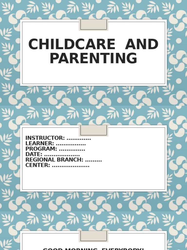 Childcare | PDF