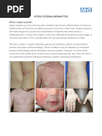 Eczema Management Guidelines for Caregivers | PDF | Dermatitis ...