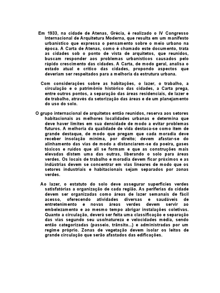 Carta de Atenas