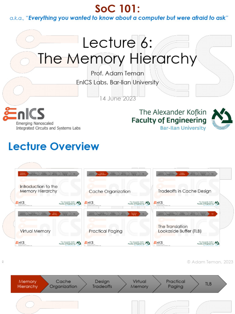 Understanding Memory Hierarchy in Computing | PDF | Cpu Cache | Random ...