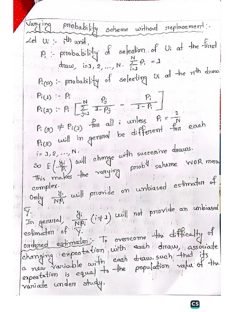 Des Rajs Theorem | PDF