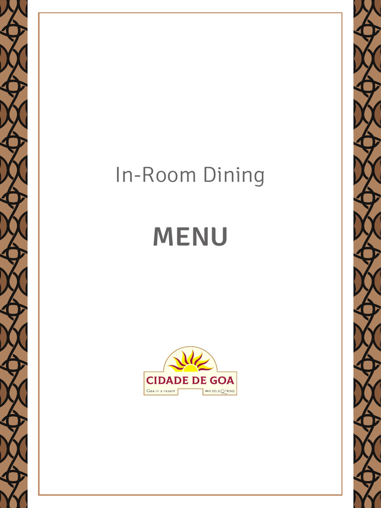 CDG Ird Menu Sep 2022 Menu | PDF | Indian Cuisine | Curry
