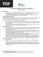 ISCC PLUS Material List 271123 | PDF | Alkane | Amine
