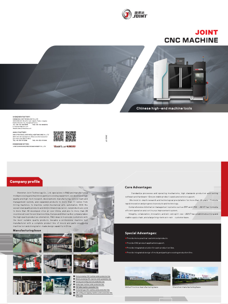 CNC Machining Center Catalog | PDF