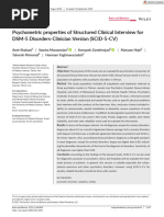 DIAMOND: DSM-5 Diagnostic Interview | PDF | Mental Disorder | Obsessive ...