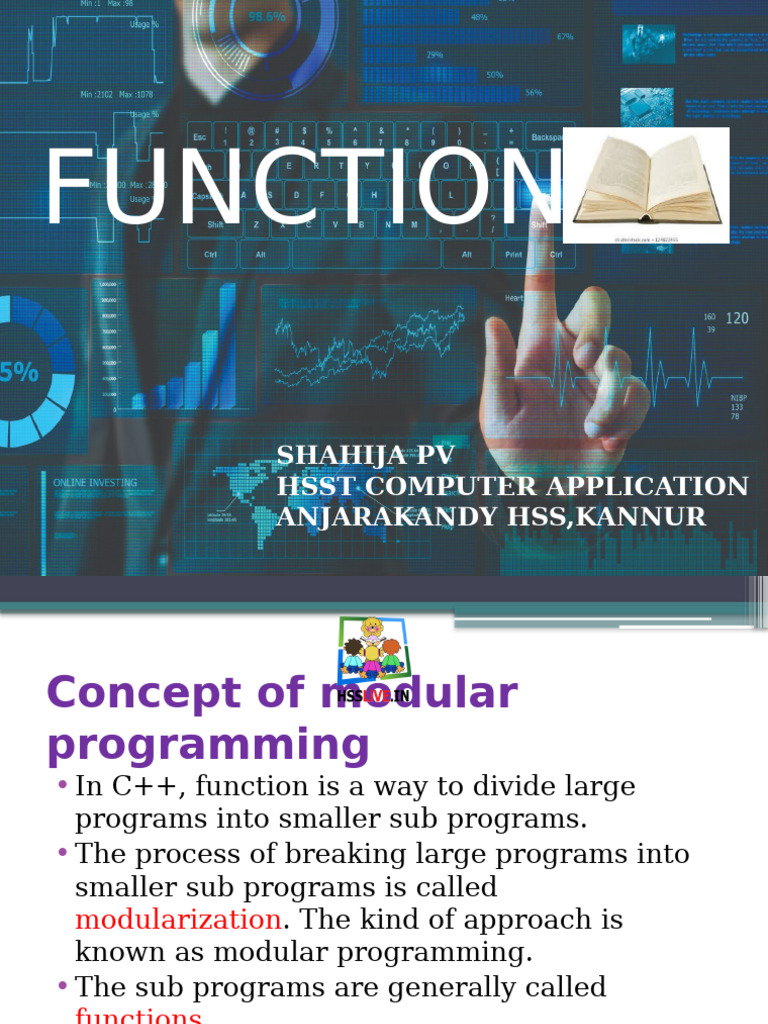C++ Modular Programming Explained | PDF | Parameter (Computer ...