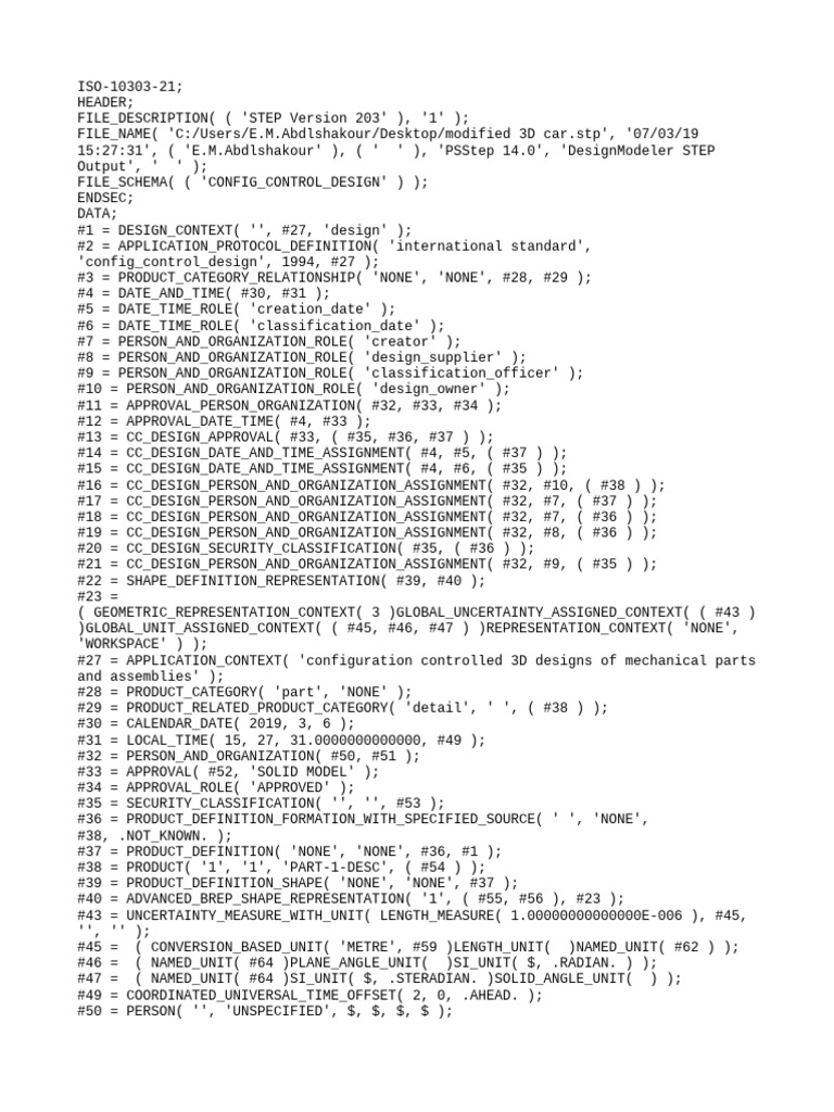 Modified+3D+Car Change+the+Extension+After+Download+to+Stp | PDF ...
