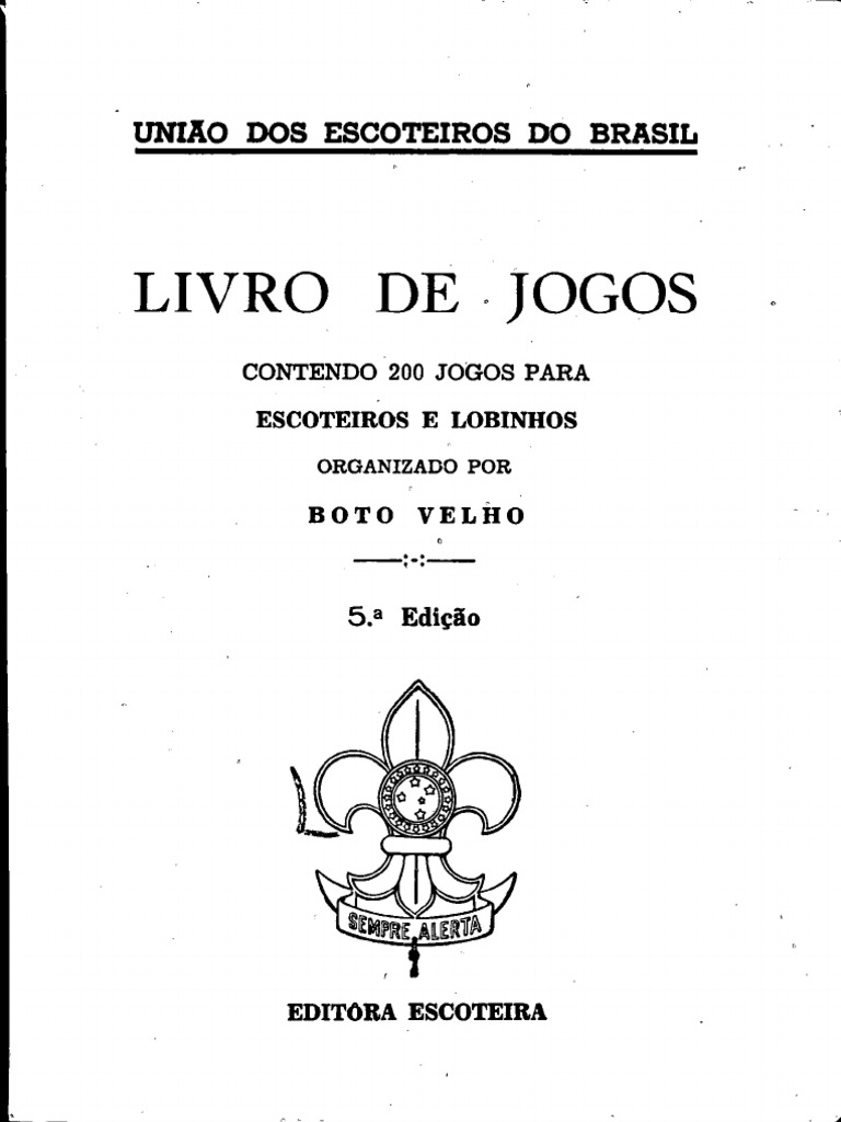 Manual de Jogos Boto Velho | PDF | Escotismo