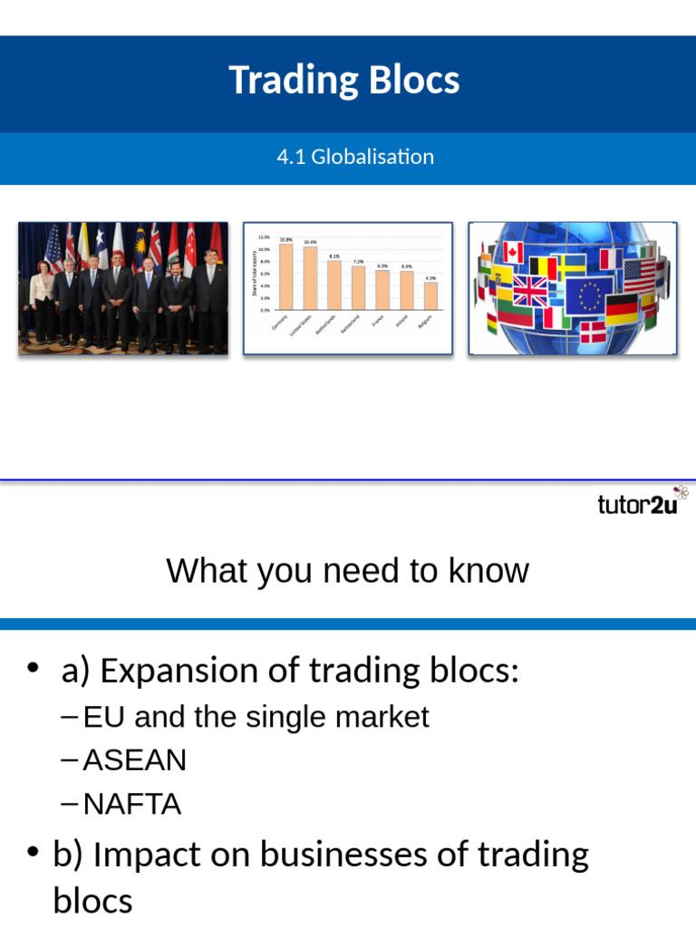 Overview of Trading Blocs and Impact | PDF | Brexit | Economies