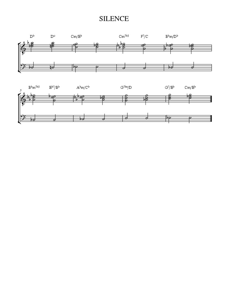 Silence | PDF