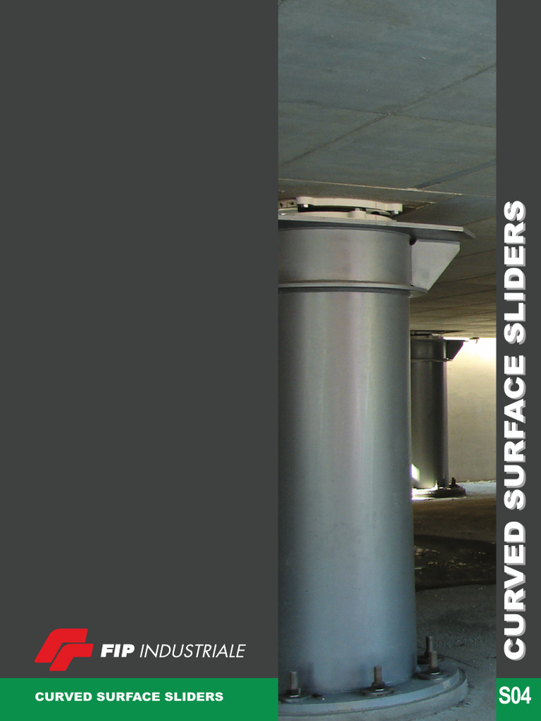 Curved Surface Sliders Overview | PDF | Friction | Pendulum