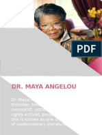 Maya Angelou: Click To Edit Master Subtitle Style