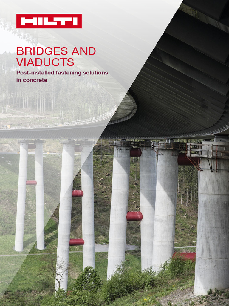 Post-Installed Fastening in Bridges | PDF | Concrete | Beam (Structure)