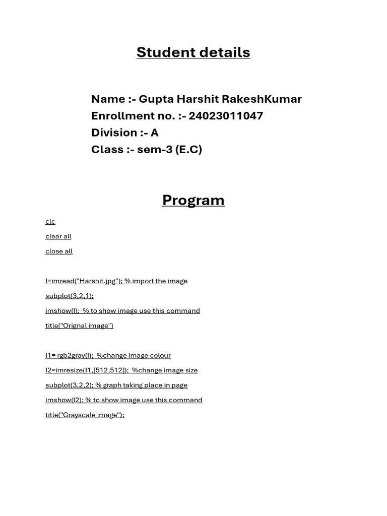 Image Processing 01 | PDF