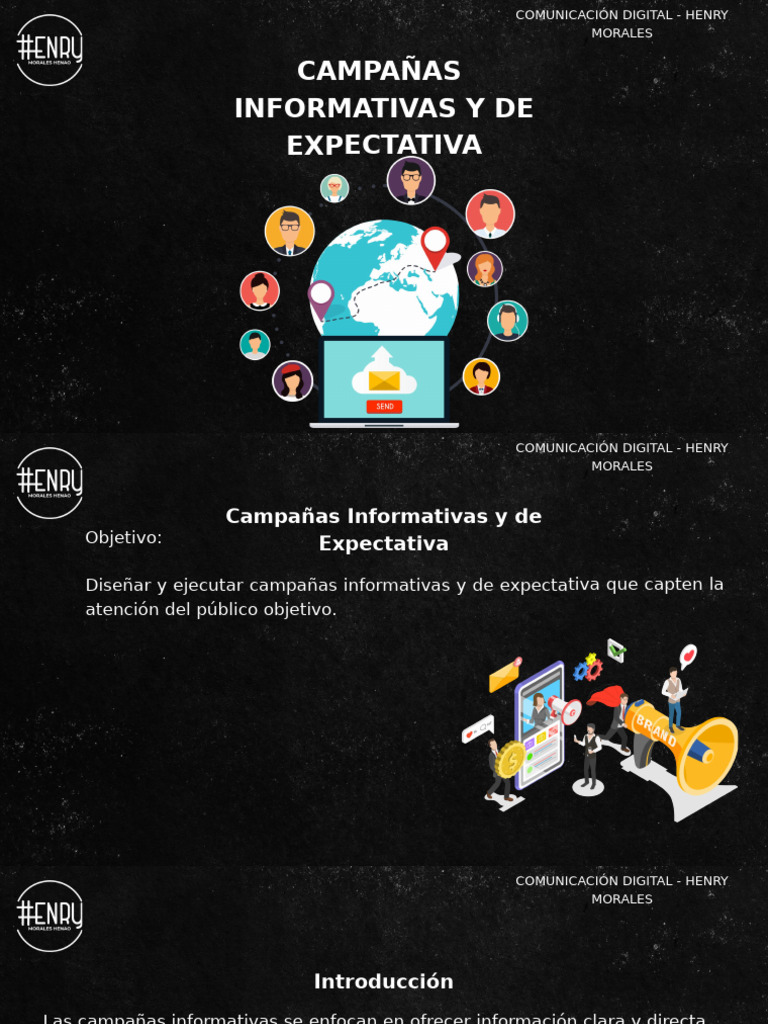 Campañas Informativas y de Expectativa | PDF