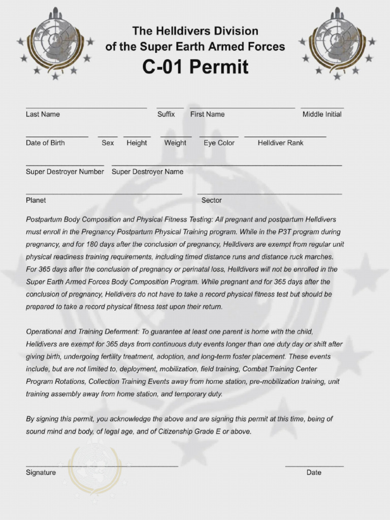 C01 Permit | PDF