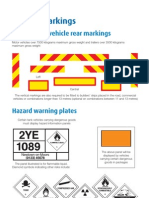 Vehicle markings and safety signs explained
