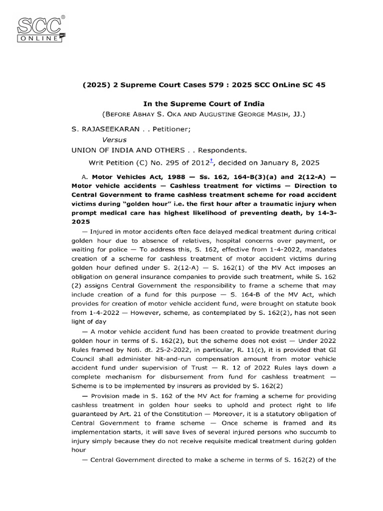 Supreme Court Ruling Summary for Dhruv Gupta | PDF | Supreme Court Of ...