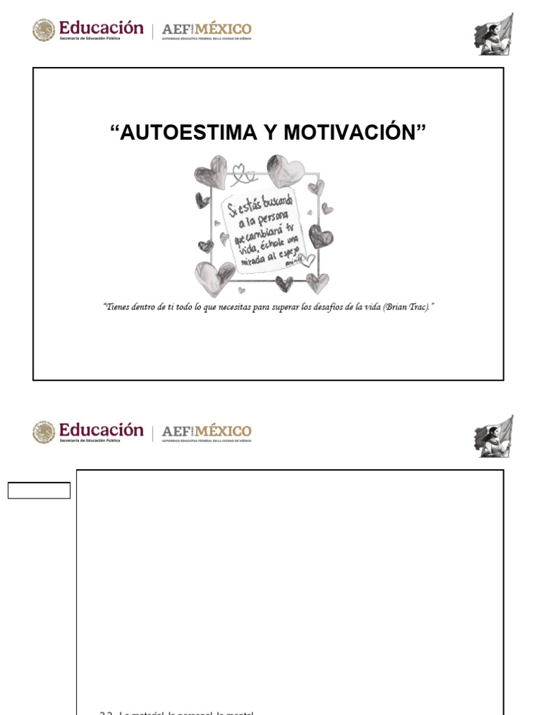 Autoestima y Motivación: Manual Práctico | PDF | Autoestima | Pensamiento