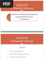 Making Payments via ICEGATE Guide | PDF | Computing | Software